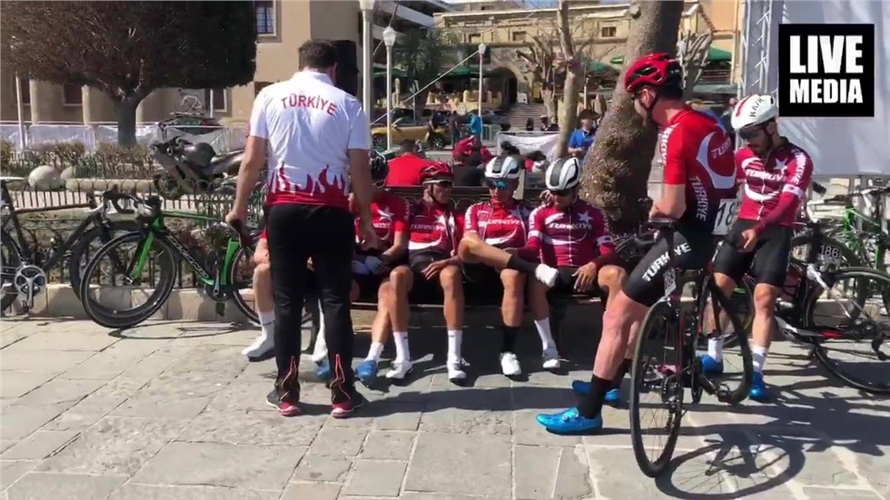 3rd Stage of International Tour of Rhodes ..just started  