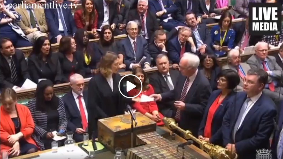 British MPs rejected the Brexit Withdrawal Agreement for second...