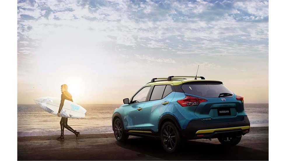 Nissan Kicks Surf        το όχημα ενός surfer !   Εμπνευσμένο...