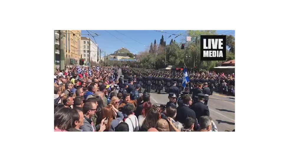 Live: Ζάππειο: Στρατιωτική παρέλαση Αθήνα 25η Μαρτίου 2019