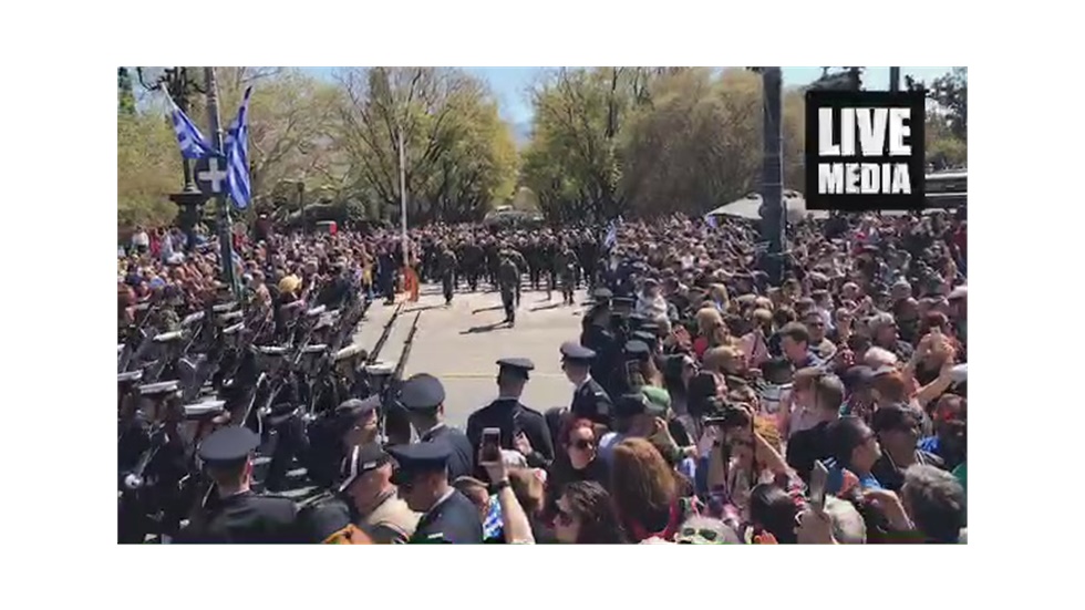 Live - Ζάππειο Στρατιωτική παρέλαση 25η Μαρτίου 2019 Αθήνα 
