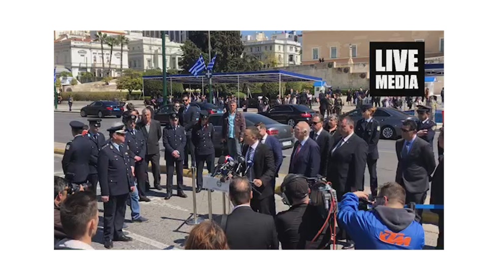 Δηλώσεις αξιωματούχων μετά το τέλος της Στρατιωτικής Παρέλασης...