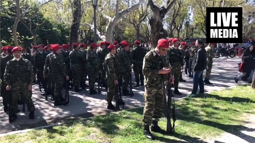 Υψηλό φρόνημα και υπερηφάνεια από της Ένοπλές μας Δυνάμεις λίγο...