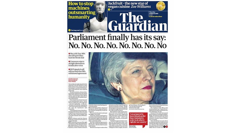 What the papers say about the indicative votes results