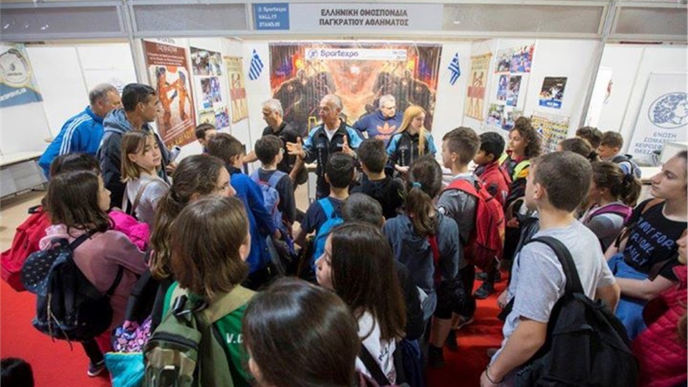 Πόλος έλξης η 4η Sportexpo  Μεγάλη η συμμετοχή στις δράσεις της...