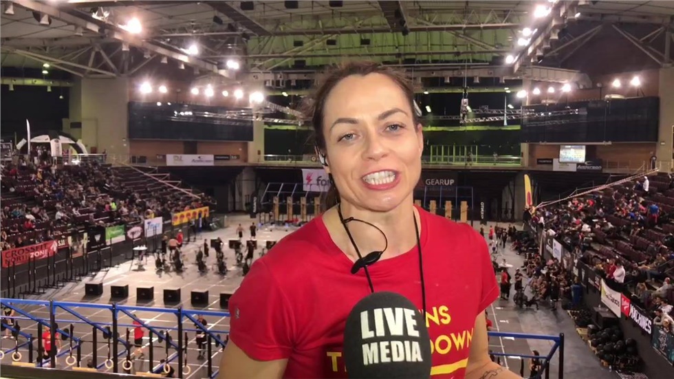 Meggi Pavlidis Wind, Head Judge at Athens Throwdown, from Thessaloniki,...