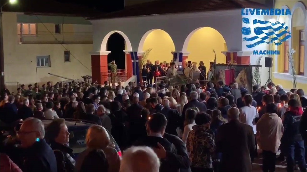 Χριστός Ανέστη και Εθνικός Ύμνος μαζί ένα  #εθνικόσΥμνος #α...