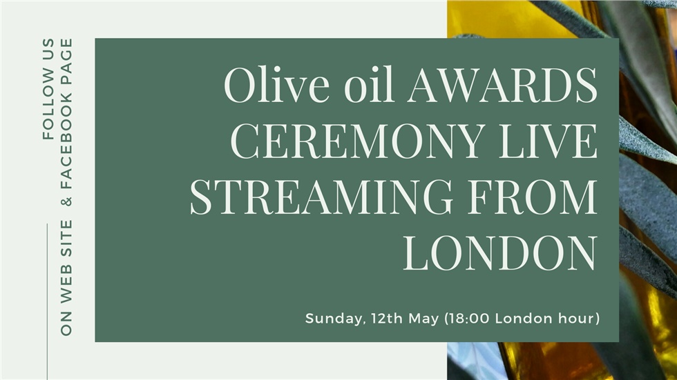 London Olive oil Awards ceremony 2019