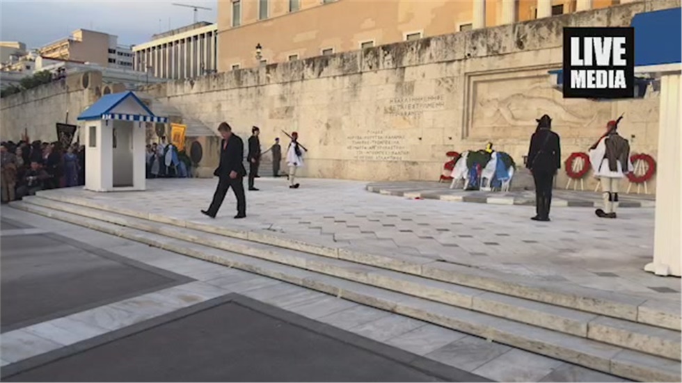 Εκδηλώσεις μνήμης στο Σύνταγμα της Αθήνας για τα 100 χρόνια της...