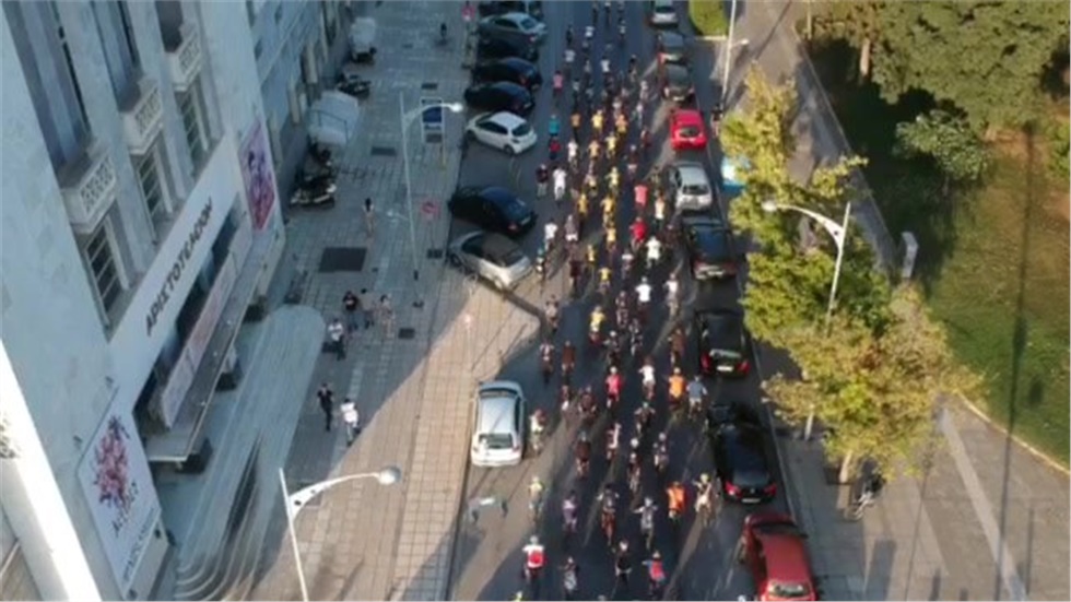 Η Ποδηλατοδρομία της ΕΠΣΜΑΘ άνωθεν! Αφιερωμένο στην Μνήμη των...
