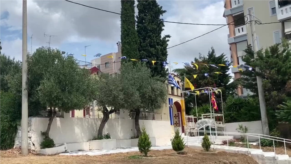 Η Αγία Μαρίνα στον Δήμο Αγίας Βαρβάρας   Κτίστηκε  το 1945 από...