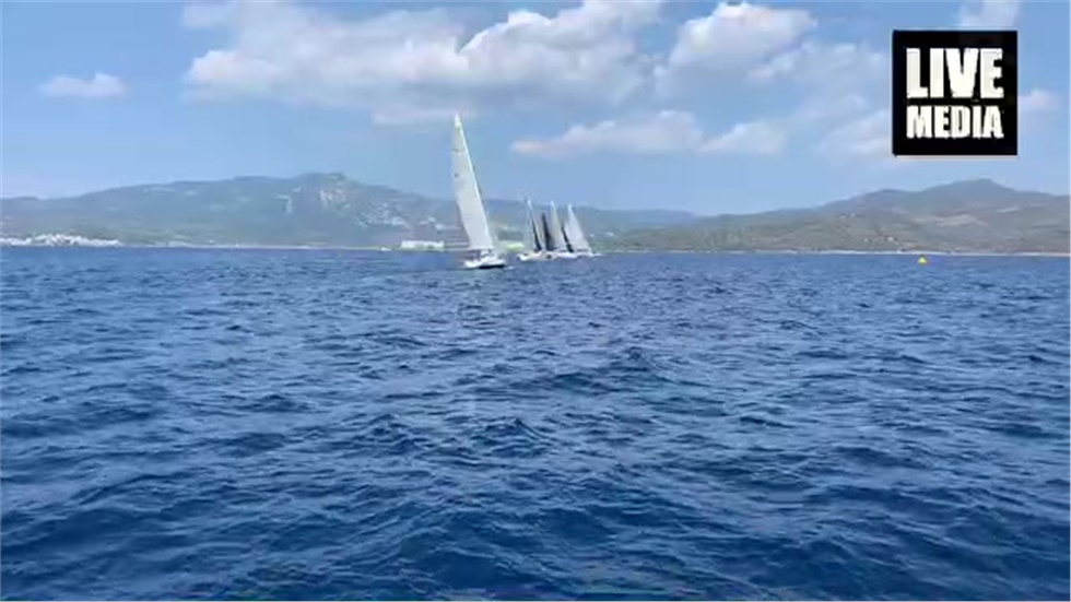 2η σημερινή εκκίνηση κλάση performance Κύπελλο Βορείου Αιγαίου...
