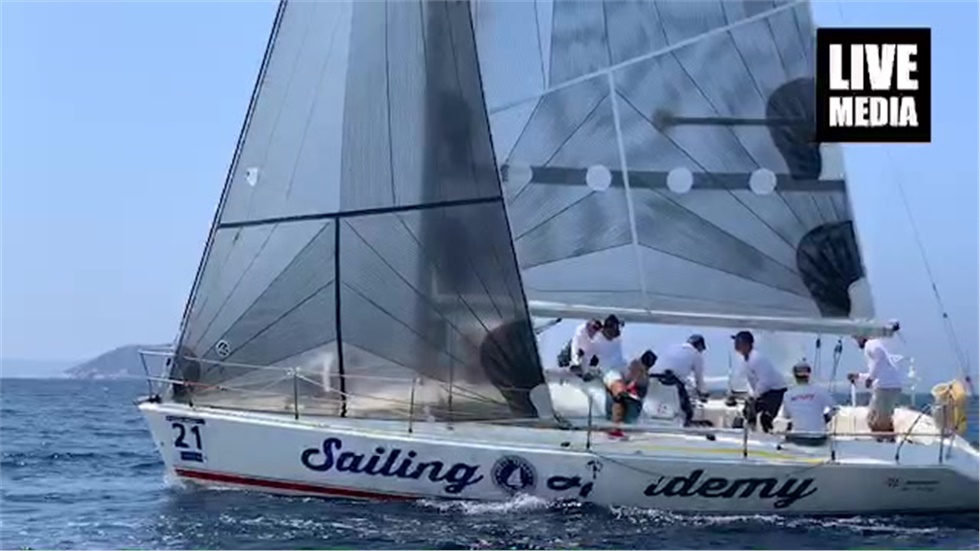 Τέταρτη ιστιοδρομία inshore νούμερο 7 Κύπελλο Βορείου Αιγαίου...