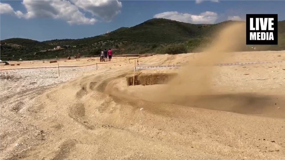 Απόλυτος νικητής του 9ου sand scramble  ο  Πρωταθλητής ΜΧ1 Γιάννης...