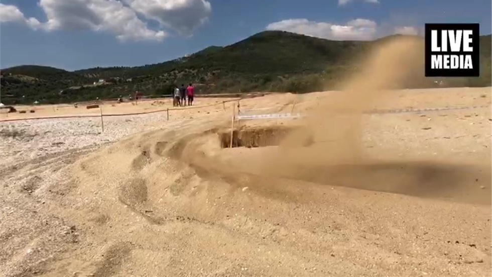 Απόλυτος κυρίαρχος του 9ου sand scramble ο Γιάννης Τουρατζί...
