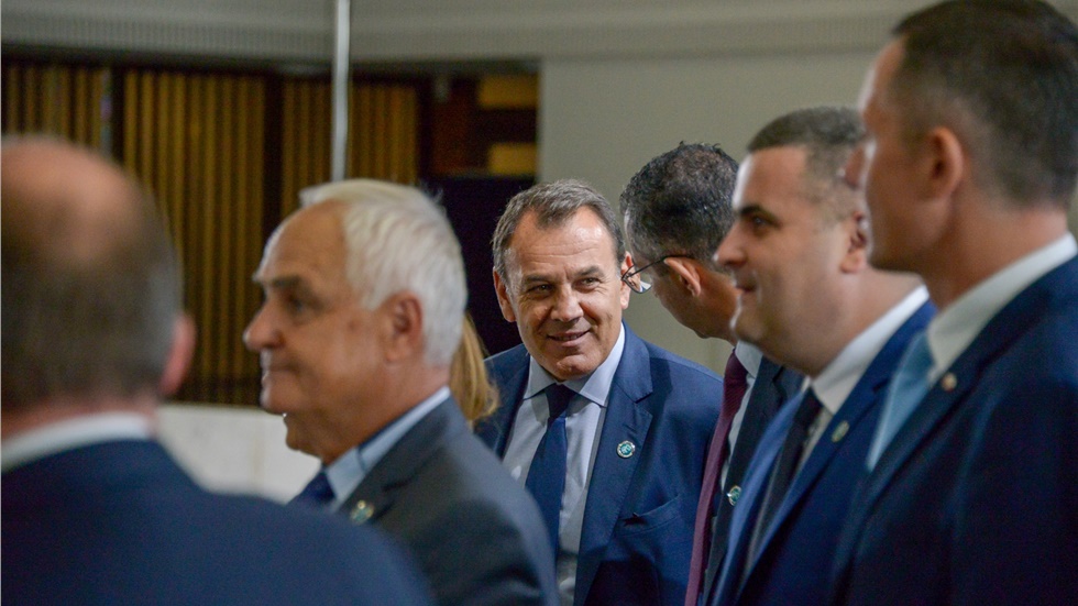 Στην Άτυπη Σύνοδο Υπουργών Άμυνας της Ε.Ε. στο Ελσίνκι συμμετείχε...