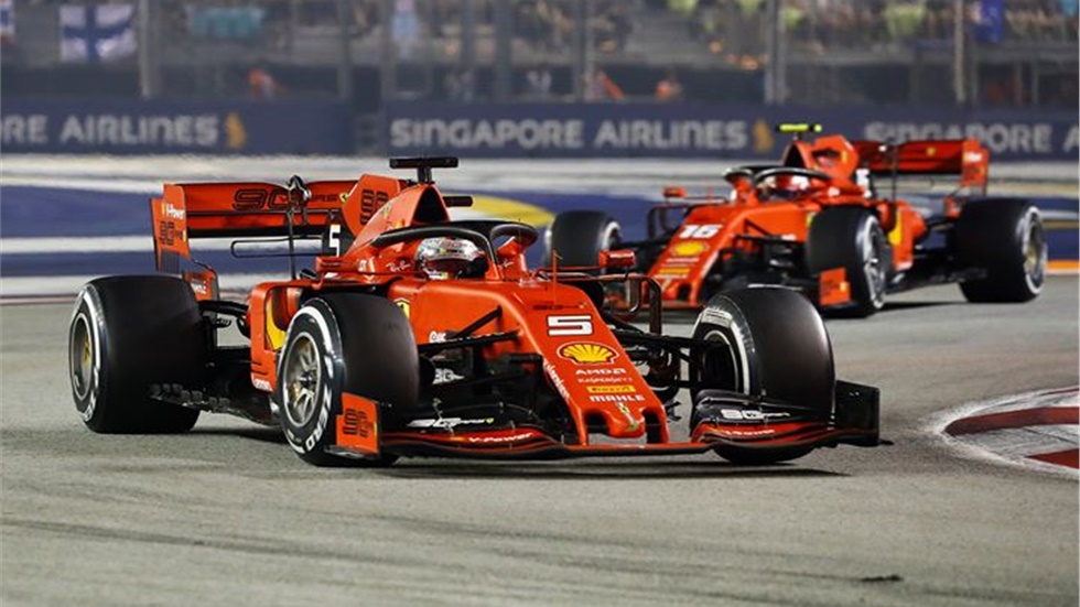 Καλπάζει η Ferrari στην Formula 1! Νίκη Φέτελ μετά από ..καιρό!...