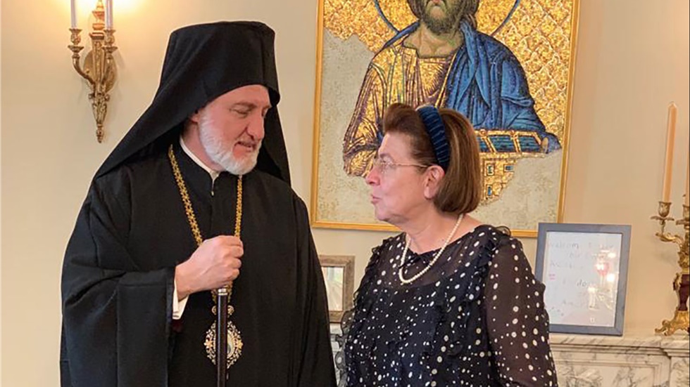 Συνάντηση της Υπουργού Πολιτισμού με τον Αρχιεπίσκοπο Β. Αμερικής...