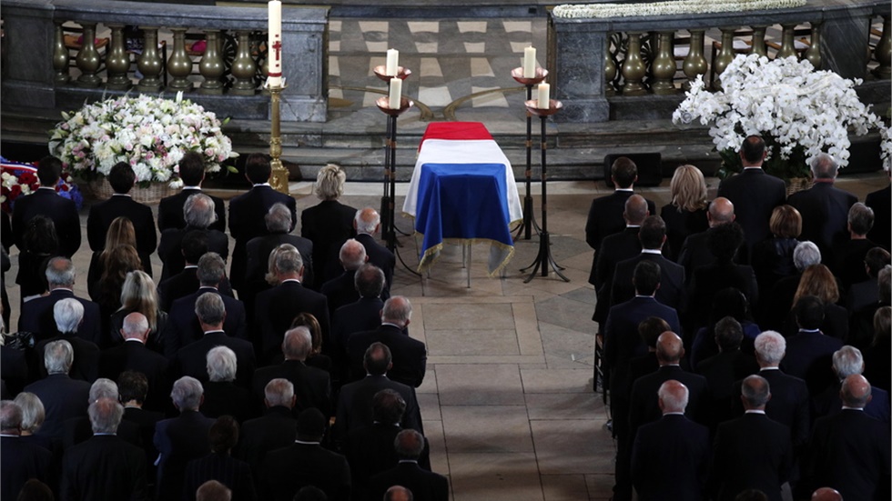 Ύστατος φόρος τιμής στον Ζακ Σιράκ παρουσία πλήθους ξένων ηγετών