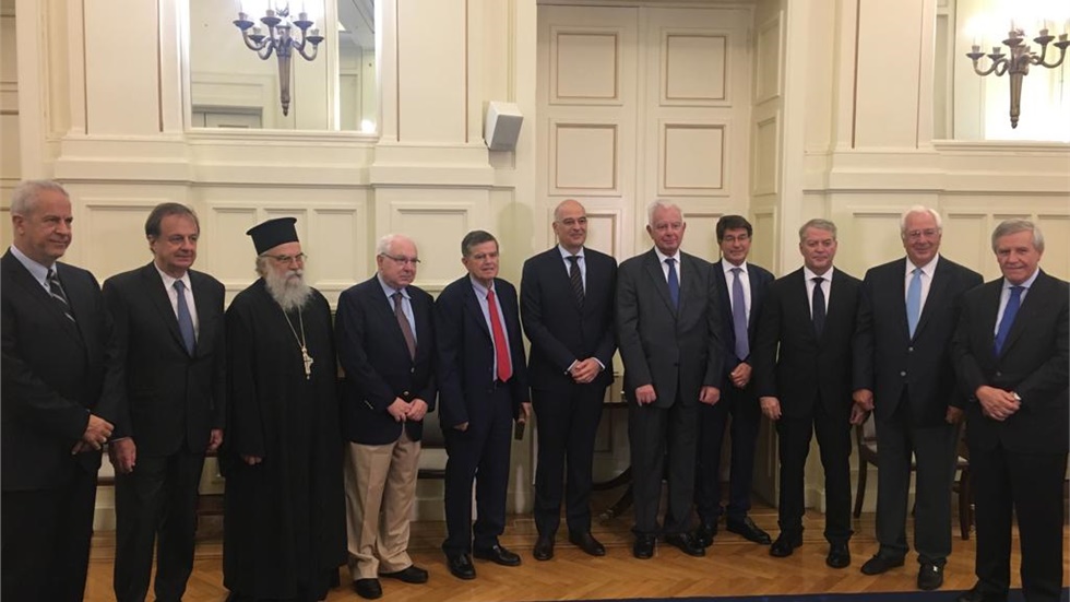 Ορκωμοσία διοικητή και υποδιοικητή του Αγίου Όρους στο ΥΠΕΞ