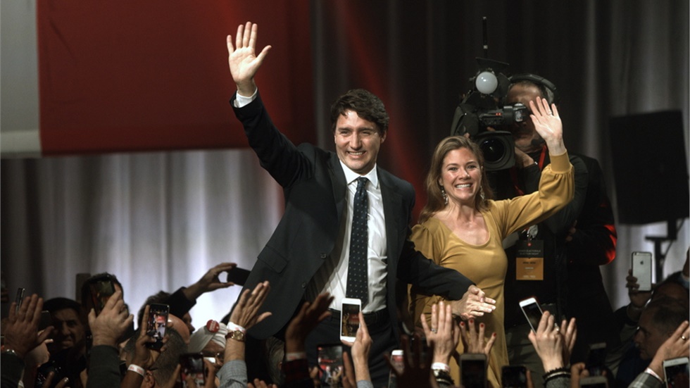 Εκλογές στον Καναδά: Νικητής ο Τζάστιν Τριντό αλλά χωρίς πλειοψηφία