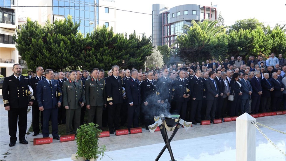 Επιμνημόσυνη δέηση για τους πυροσβέστες που έχασαν τη ζωή τους...