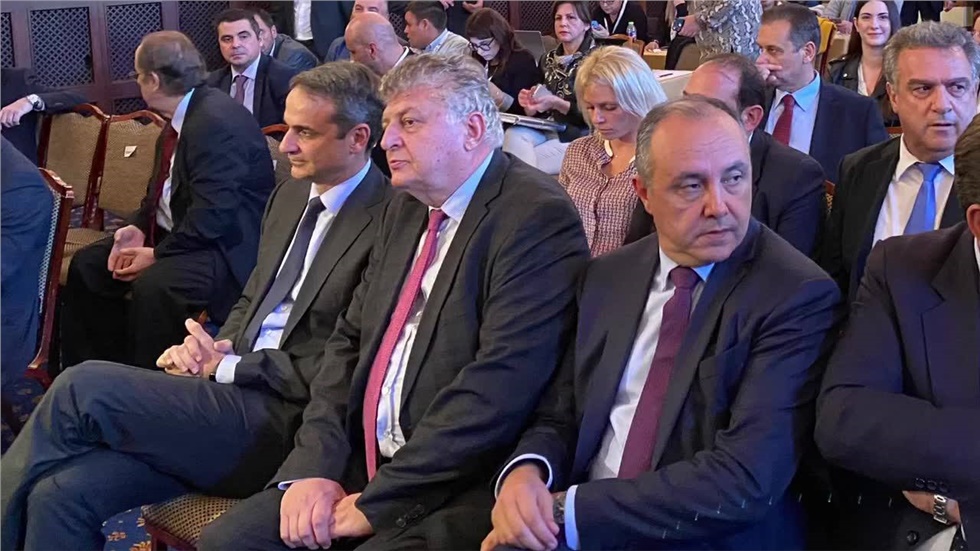 Ο Πρωθυπουργός Κυριάκος Μητσοτάκης προσήλθε στην Συνέντευξη Τύπου...