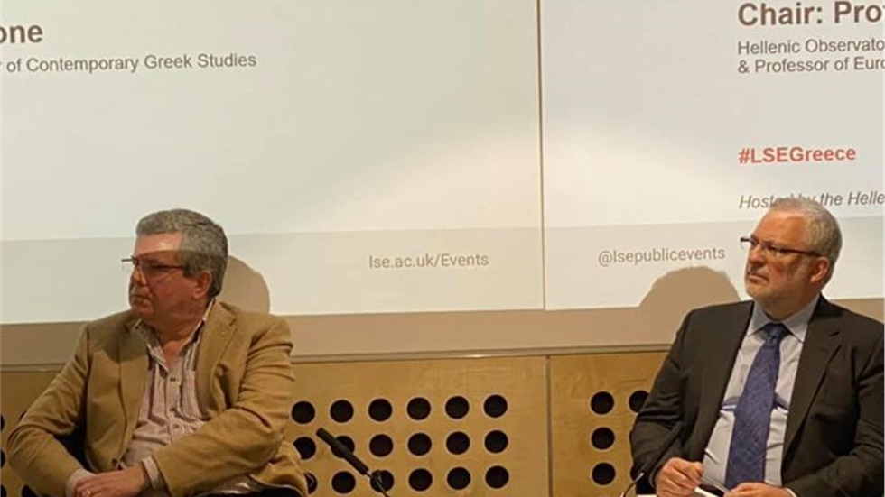 Συνεχίζεται η εκδήλωση στο Hellenic Observatory του LSE αναφορικά...