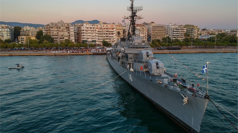 Παράταση παραμονής του αντιτορπιλικού «ΒΕΛΟΣ» στη Θεσσαλονίκη