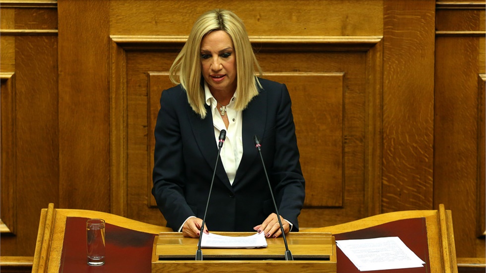 Φ. Γεννηματά: Να συγκληθεί άμεσα το συμβούλιο πολιτικών αρχηγών