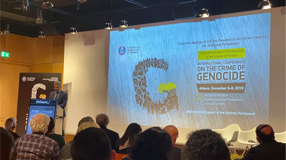 «Διεκδικούμε νομικά την αναγνώριση της Γενοκτονίας και δεν σταματάμε...