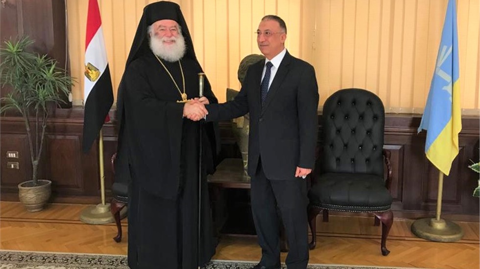 Στο πλευρό του Πατριαρχείου Αλεξανδρείας ο νέος κυβερνήτης της...
