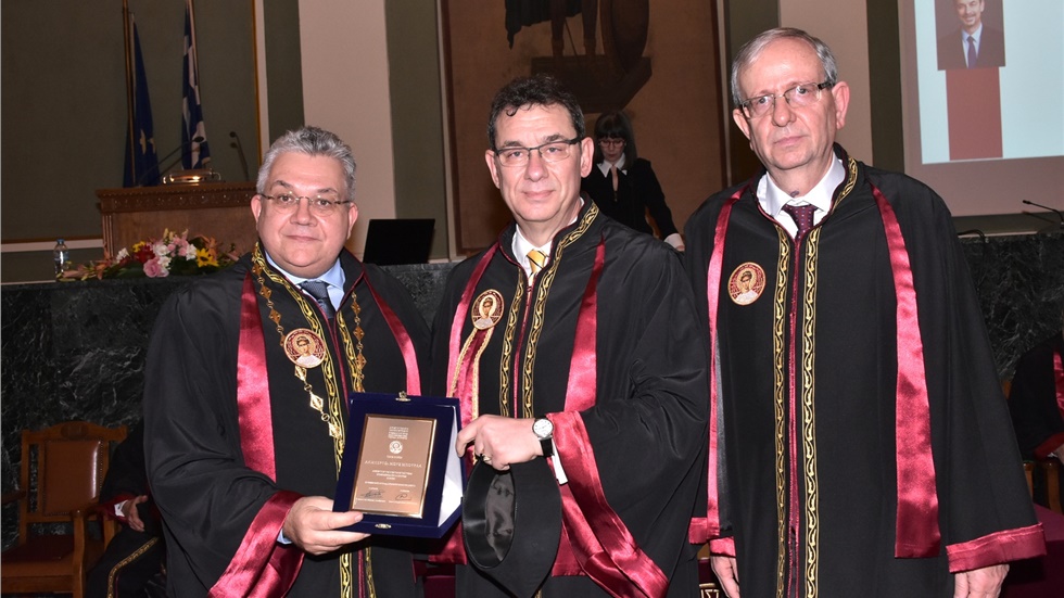 Επίτιμος Διδάκτορας του Τμήματος Ιατρικής του ΑΠΘ αναγορεύτηκε...