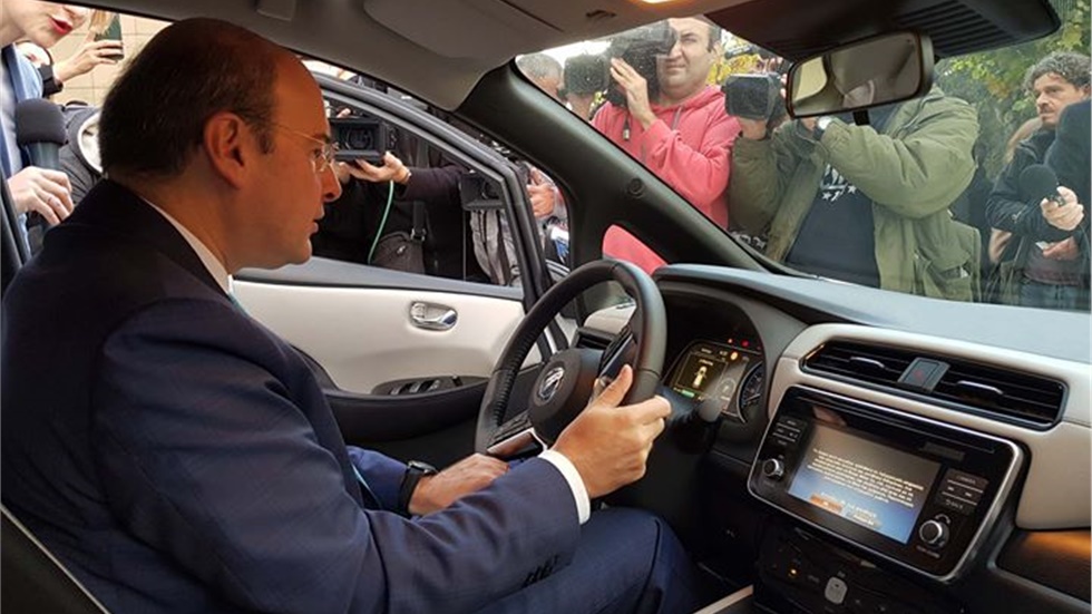 To Nissan LEAF στην υπηρεσία του Υπουργείου Περιβάλλοντος, Ενέργειας...