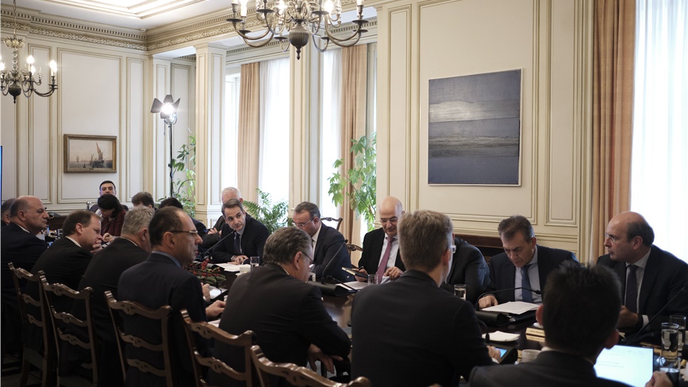 Σε εξέλιξη η συνεδρίαση του υπουργικού συμβουλίου