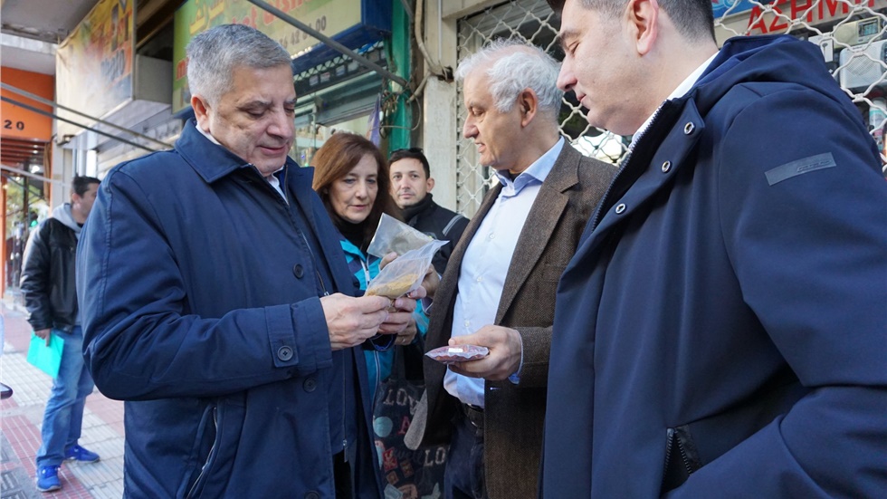 Υγειονομικοί και αγορανομικοί έλεγχοι σε καταστήματα στην περιοχή...