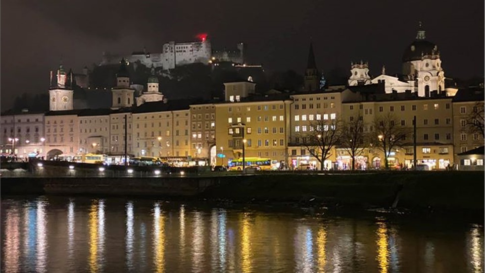 Εικόνες από το παγωμένο, αλλά πανέμορφο Salzburg!  