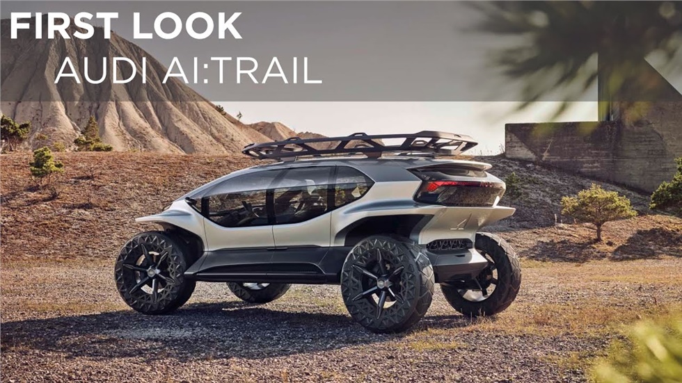 Audi AI:TRAIL quattro  Ένα off road έτοιμο για τον ...πόλεμο...