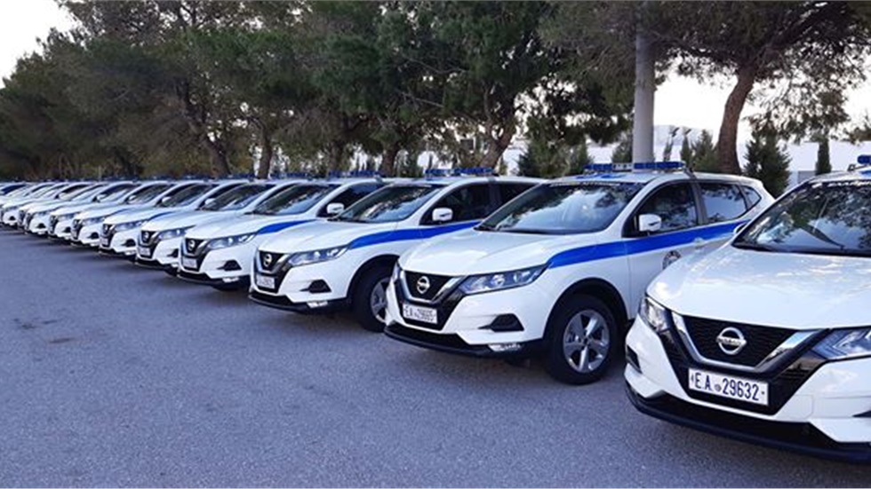 Ενίσχυση του στόλου περιπολικών της Ελληνικής Αστυνομίας με Nissan...