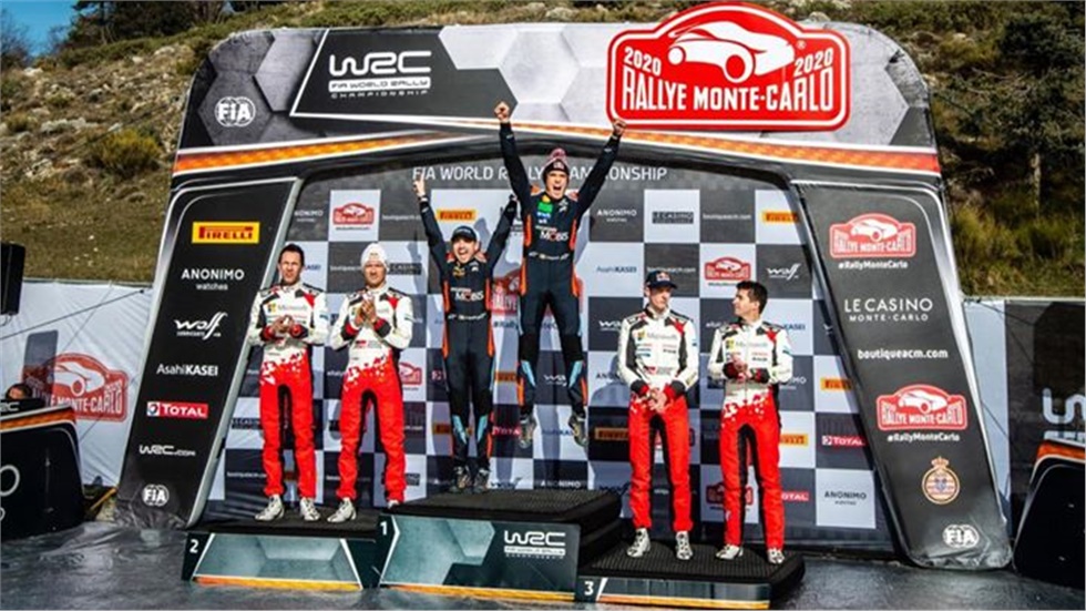 Με το δεξί ο Νεβίλ στο 88o Rallye Monte Carlo Ιπτάμενος και τζέντλεμαν!...