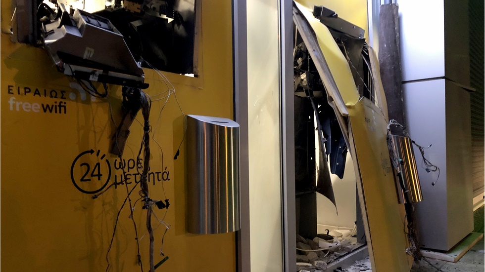 Θεσσαλονίκη: Ισχυρή έκρηξη σε δύο ΑΤΜ