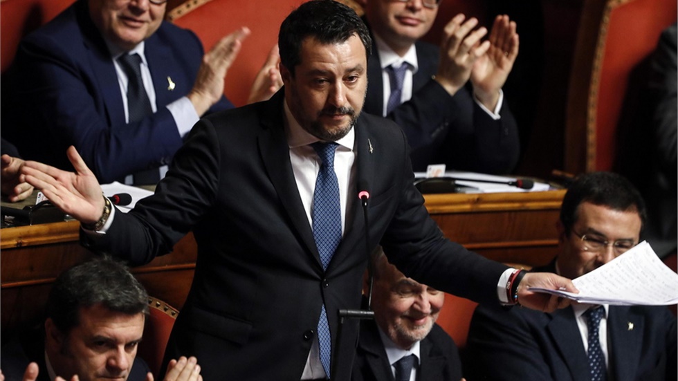 Η ιταλική Γερουσία ψήφισε υπέρ της παραπομπής σε δίκη του Ματέο...