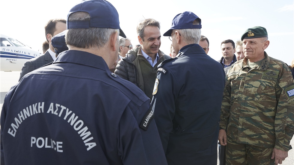 Η Ελλάδα δεν εκβιάζεται, τόνισε ο Κυρ. Μητσοτάκης κατά την επίσκεψή...