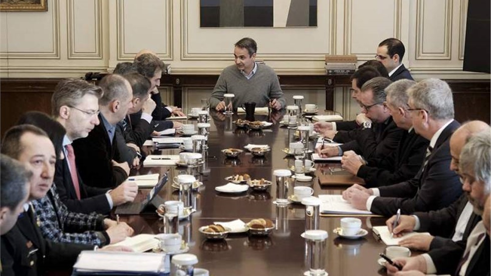 Σε ευρεία σύσκεψη υπό τον πρωθυπουργό αποτιμήθηκε η κατάσταση...