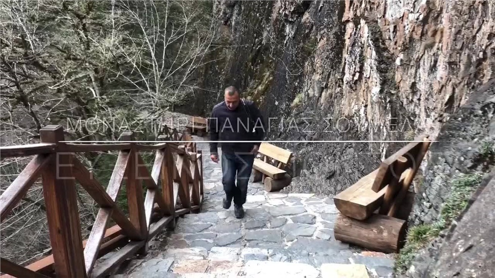 Δείτε πώς ανακαινίζεται η Παναγία Σουμελά. Σημερινές εικόνες...