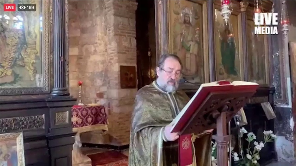 Η Ακολουθία των Μεγάλων Ωρών. Live Ενορία Αγίου Νικολάου Ραγκαβά.