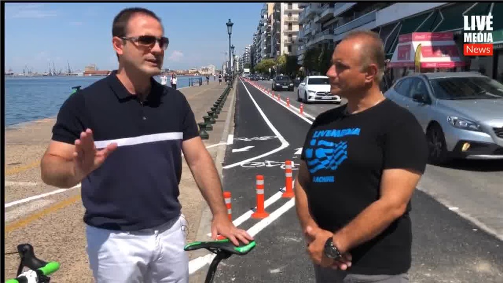 Η επόμενη μέρα στους ποδηλατόδρομους της Θεσσαλονίκης! Συνέντευξη...