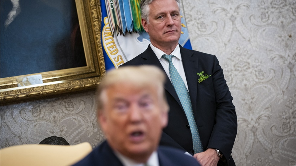 Θετικός στον νέο κορονοϊό ο σύμβουλος εθνικής ασφάλειας του προέδρου...