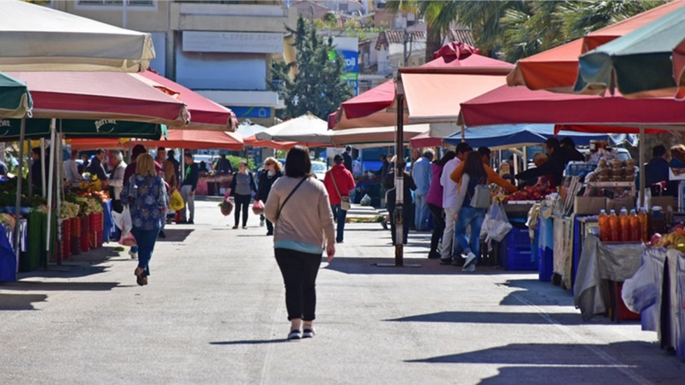 Προς δημοσίευση το ΦΕΚ για αναστολή λειτουργίας των λαϊκών αγορών...