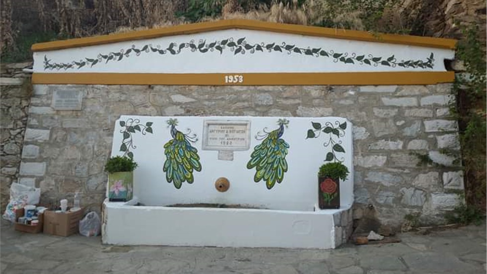 Γαλάτιστα: Το χωριό με τις ζωγραφισμένες βρύσες